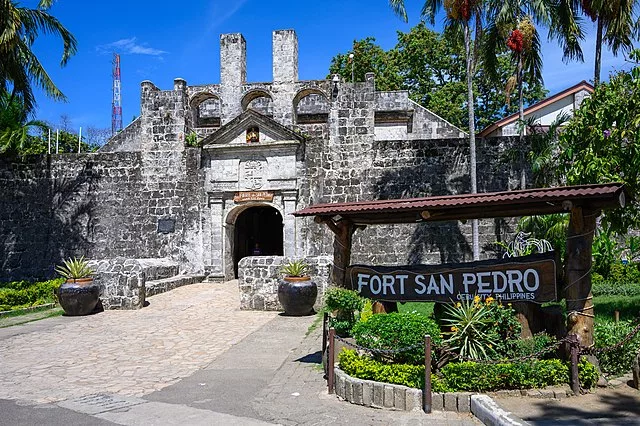 Tourist attraction in cebu city Fort San Pedro 