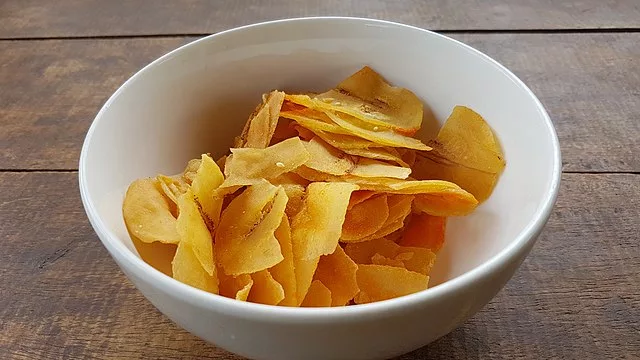banana chips filipino food snack