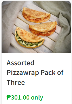 greenwich menu 2024 assorted pizzawrap pack of three 