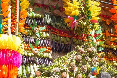 Food festivals in the philippines Pahiyas Festival in Lucban