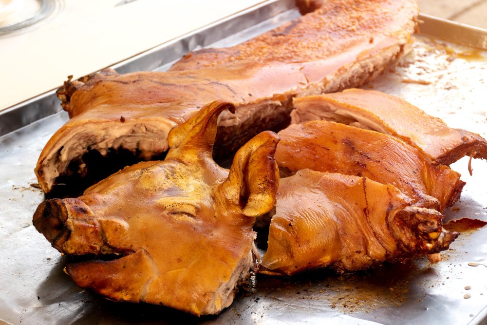 menu for birthday party filipino Lechon