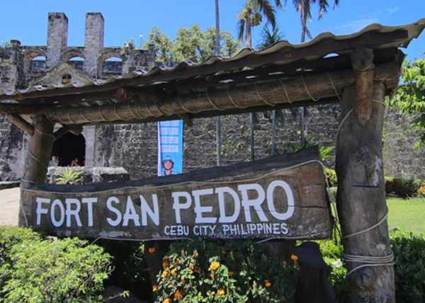 Fort San Pedro Cebu City — oldest triangular bastion fort in the Philippines built in 1565 by Miguel López de Legazpi
