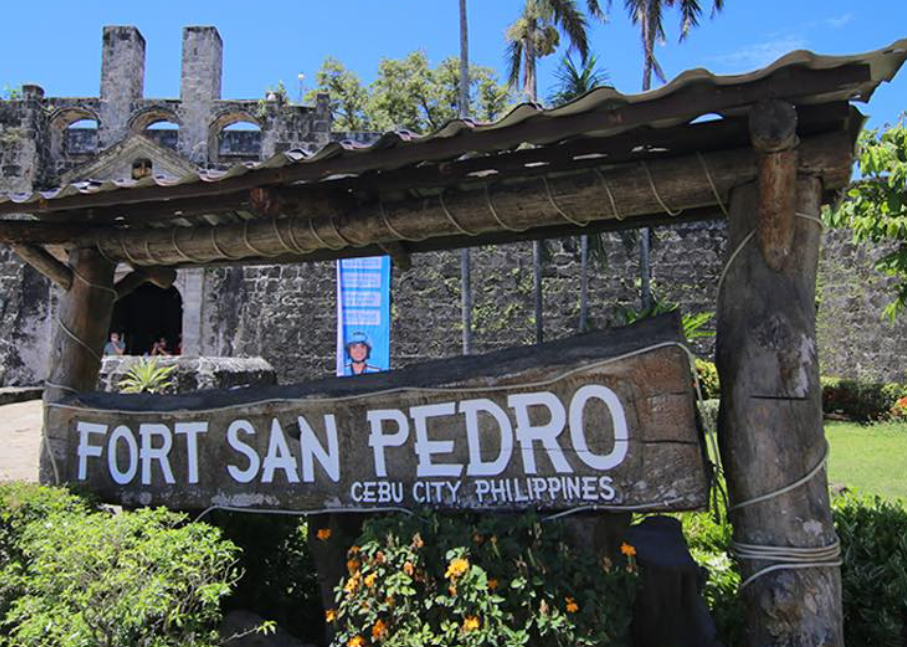 things to do in cebu Fort San Pedro, a renowned tourist spot in Cebu City, Philippines.