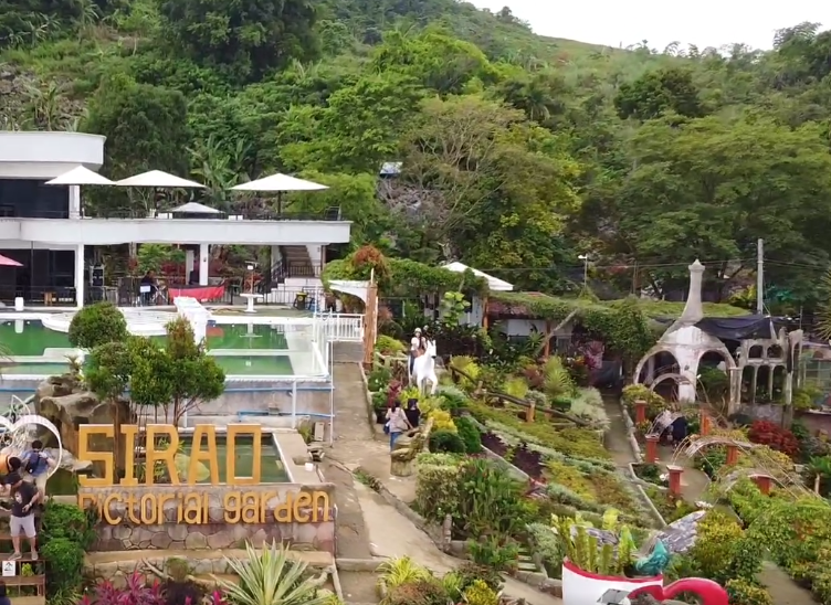 Cebu tourist spot sirao garden