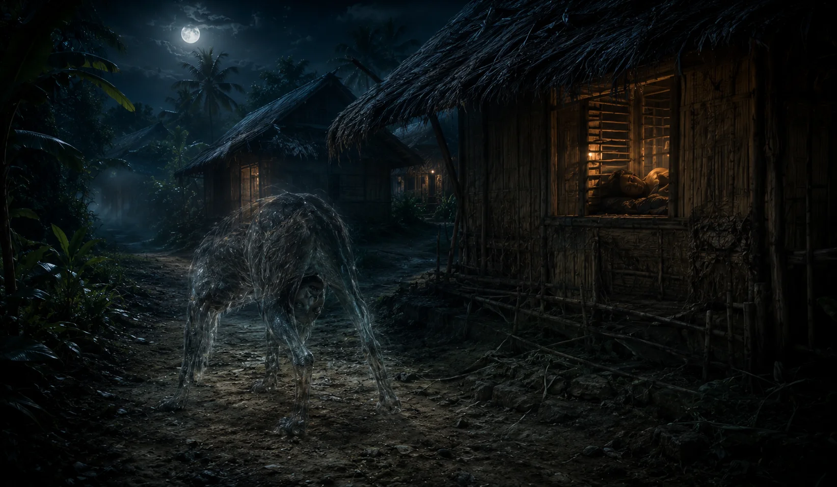 Sigbin — Visayan mythical creature resembling a hornless goat or dog walking backward, associated with Aswang families in Cebu and Leyte folklore