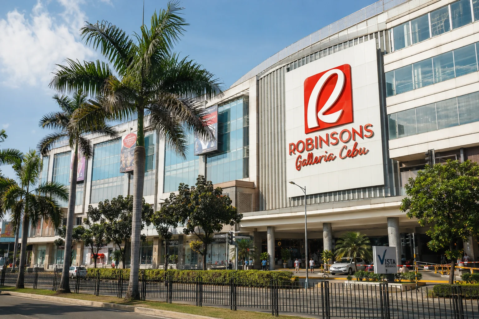 Robinsons Galleria and Parkmall shopping centers, Cebu City