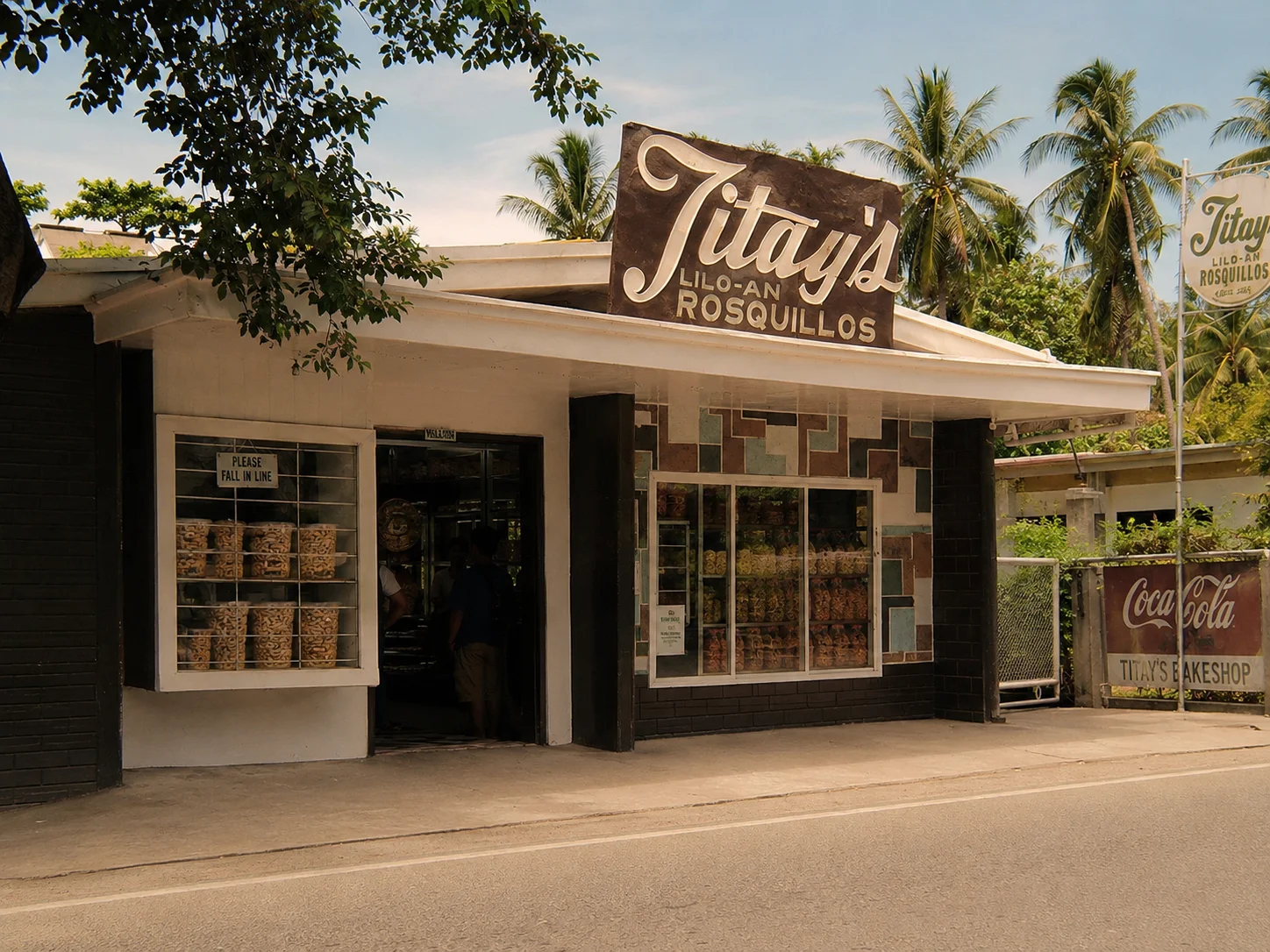 Titay's original rosquillos shop in Liloan, Cebu
