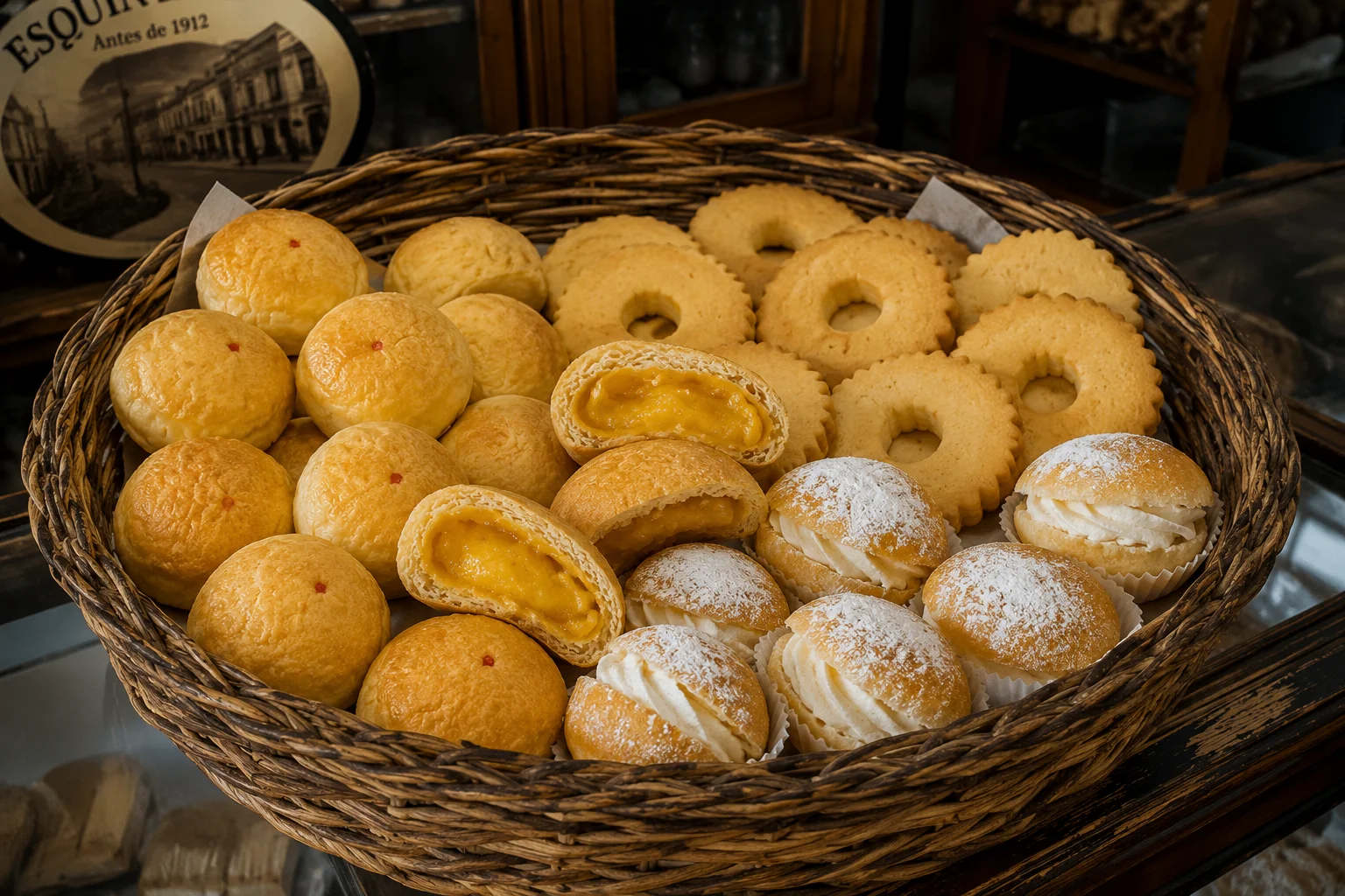 Rosquillos and pastel pastries from Titay's in Liloan, Cebu