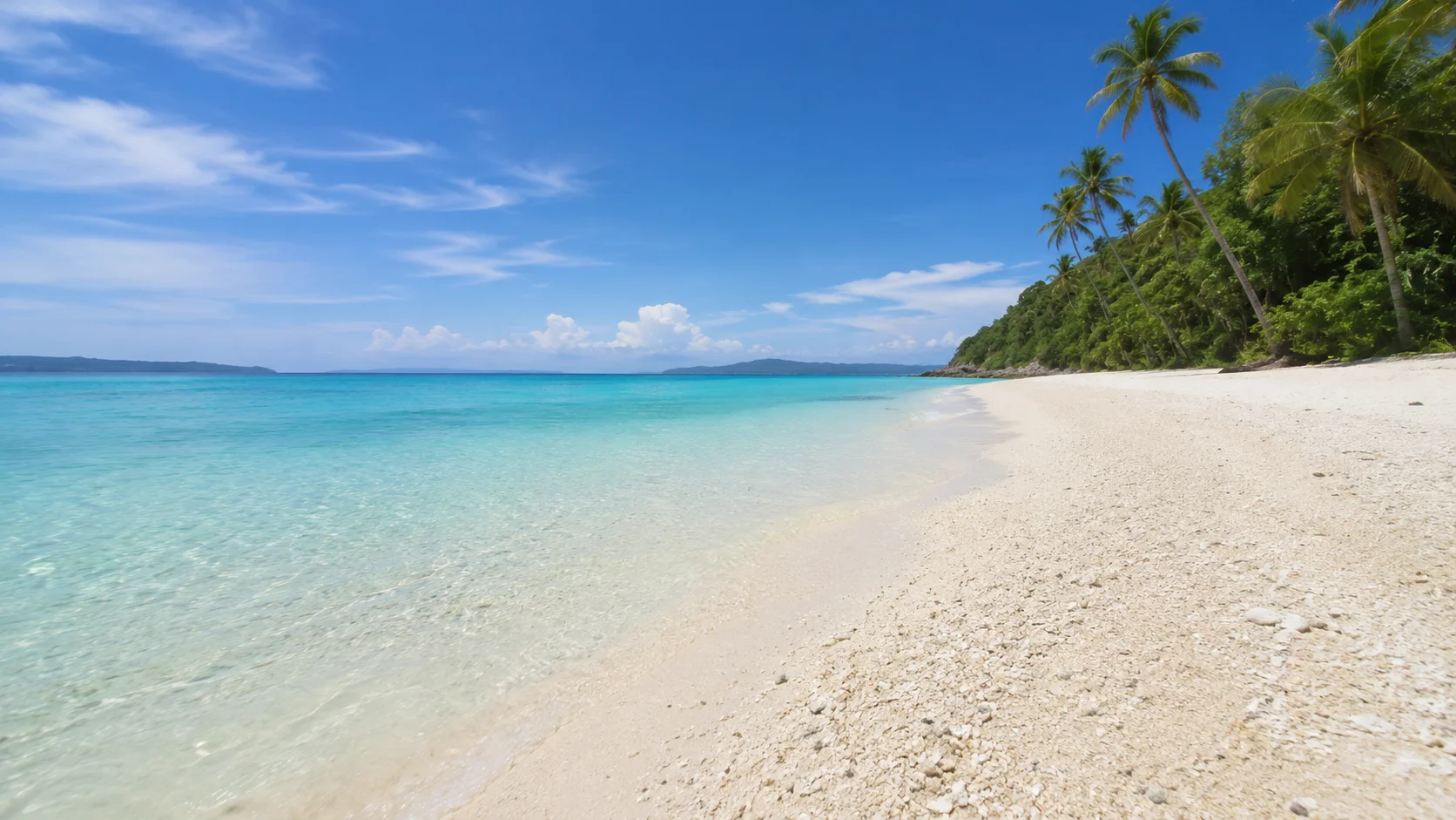 Puka Beach, Boracay Island, Aklan, Philippines