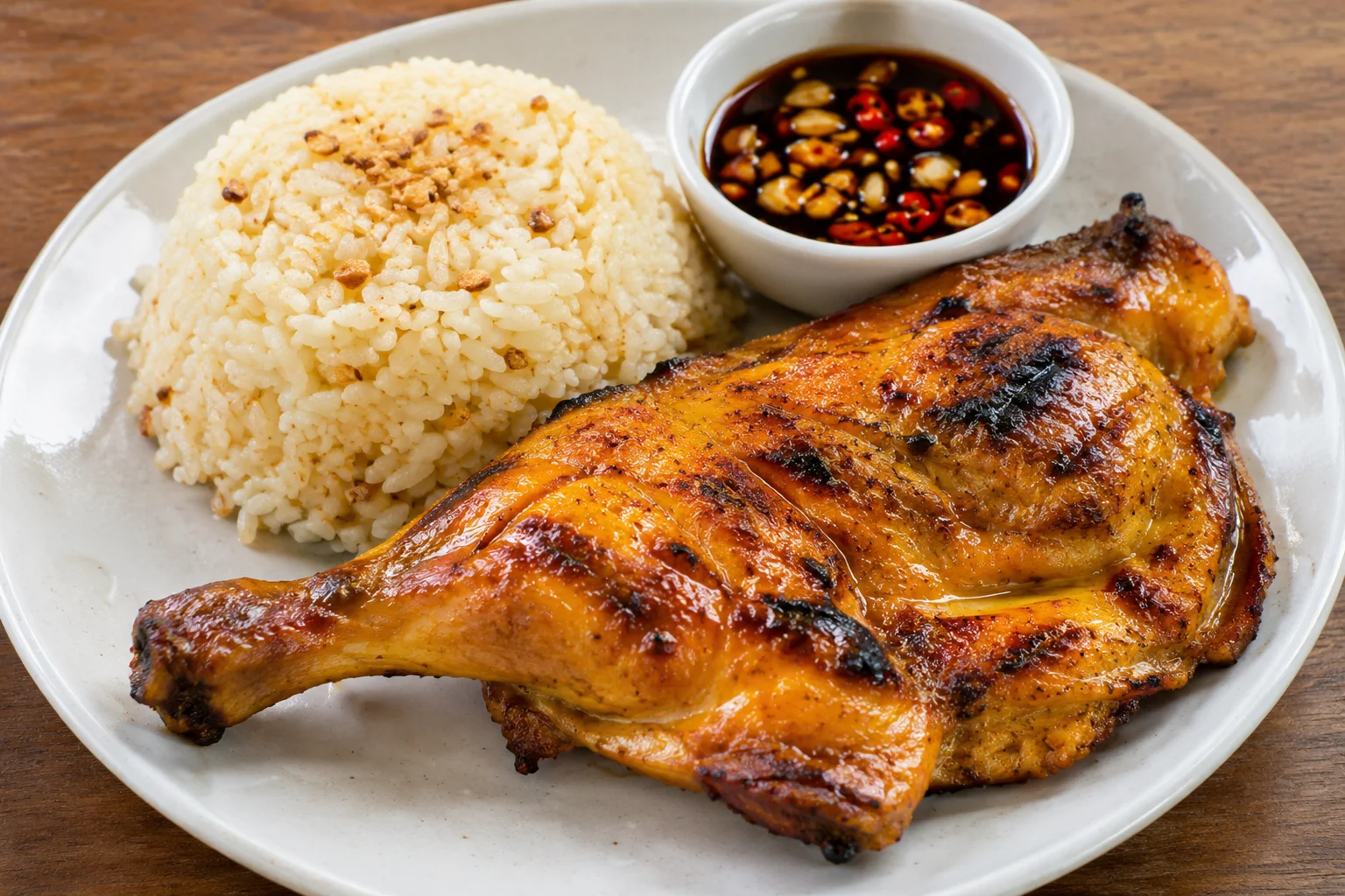 Chicken Inasal, grilled Filipino chicken