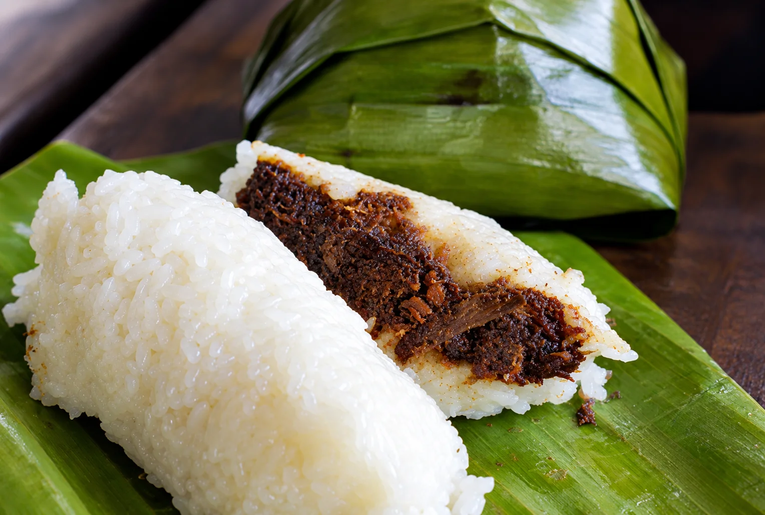 Pianggang and pastil, Pagadian City street food